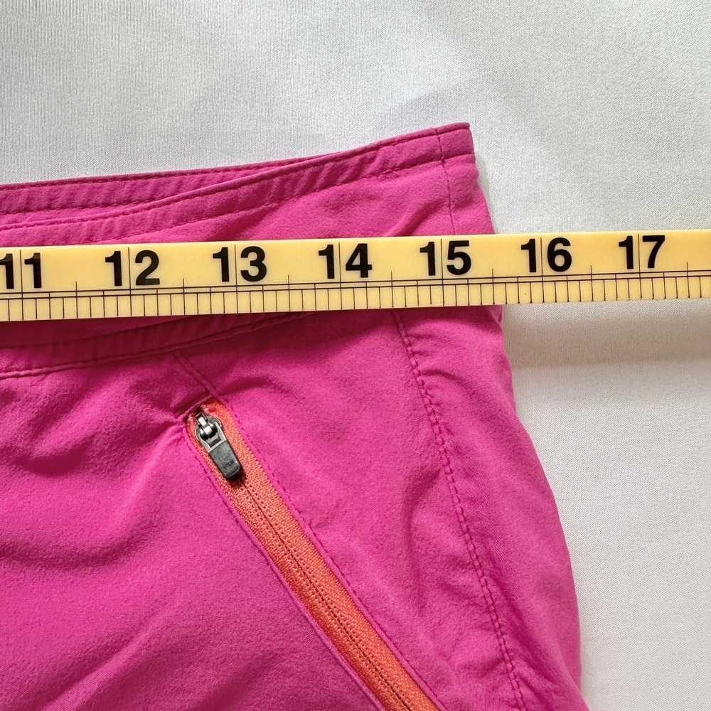 Title Nine Rogue Skort Womens 2 Pink Side Drawstrings Athletic Activewear Sporty - Picture 4 of 10